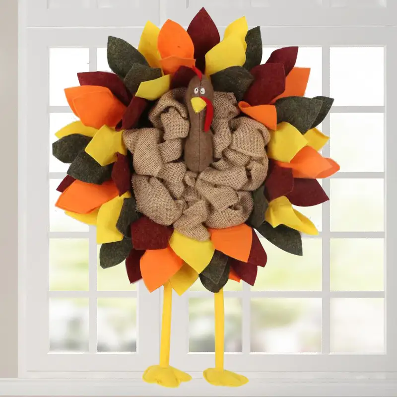 Turkey Flower Disk Yard Hanging Bar Party Wall Decoration