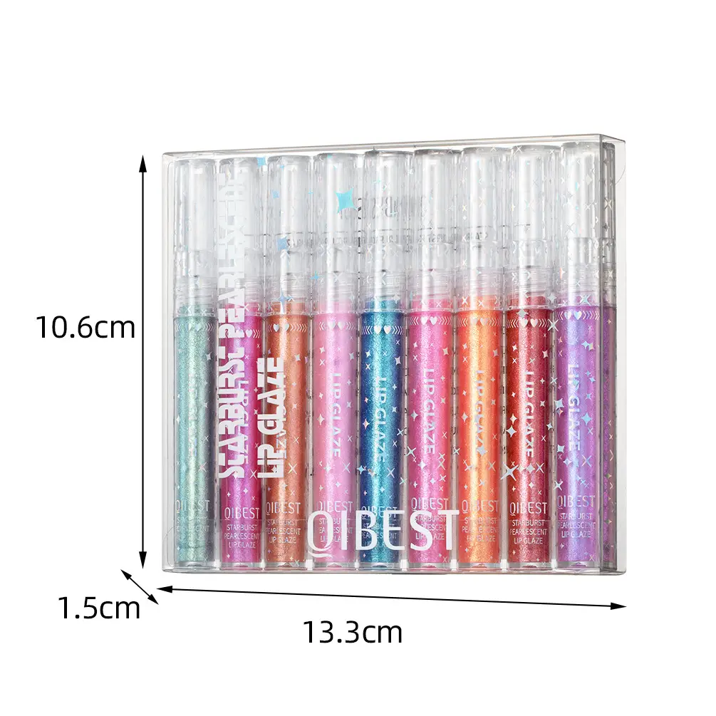 Long-Lasting Moisturizing People Mermaid Lip Lacquer Colorful