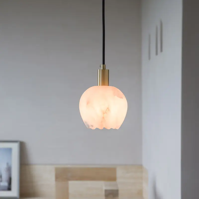 Modern Minimalist Light Luxury Small Copper Pendant