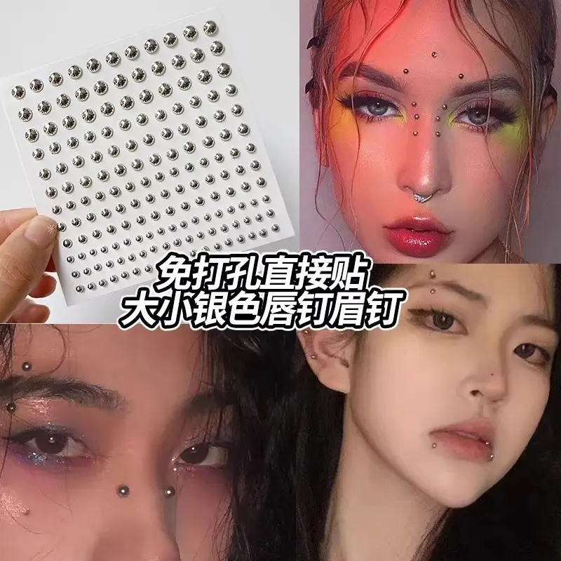DIY Eye Makeup No-punch-hole Drill Spicy Girl