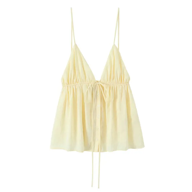 Summer New Fashion Bowknot Sling Yellow - Shop at LoveMi