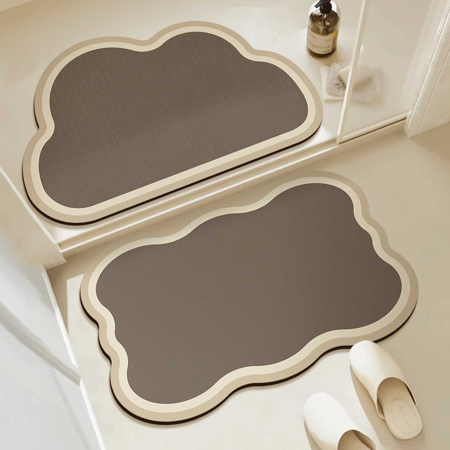 Bathroom Floor Mat Diatomaceous Earth Non-slip Absorbent Soft Mat
