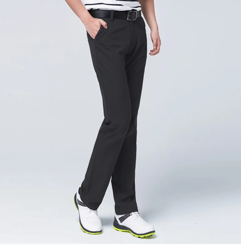 Title 7, Mens Breathable Casual Solid Color Pants