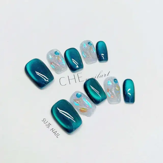White Finished Product Nail Sticker Mediterranean - Shop at LoveMi