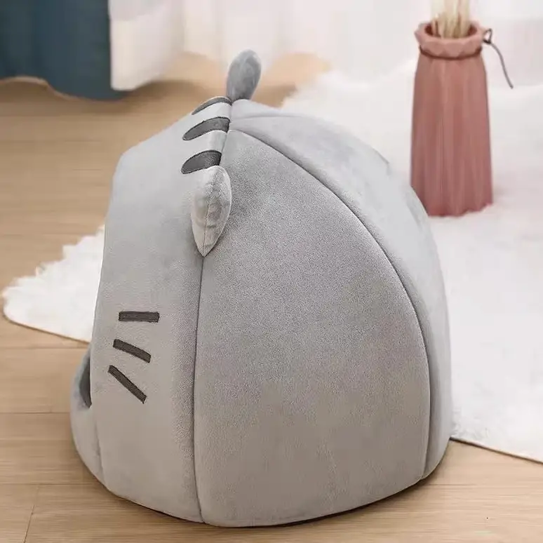 Polyester Cat Nest Winter Warm Closed Shelter