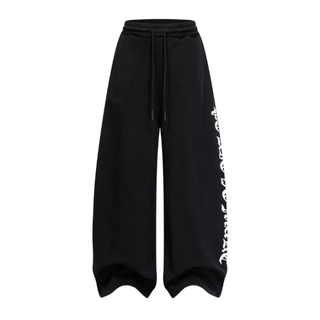 Womens American Gothic Style Sweatpants Track Pants Black - Shop at LoveMi