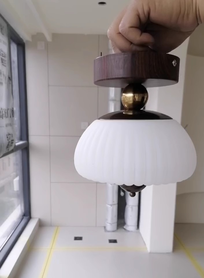 Antique Glass Ceiling Lamp Antique Glass Ceiling Lamp 37989