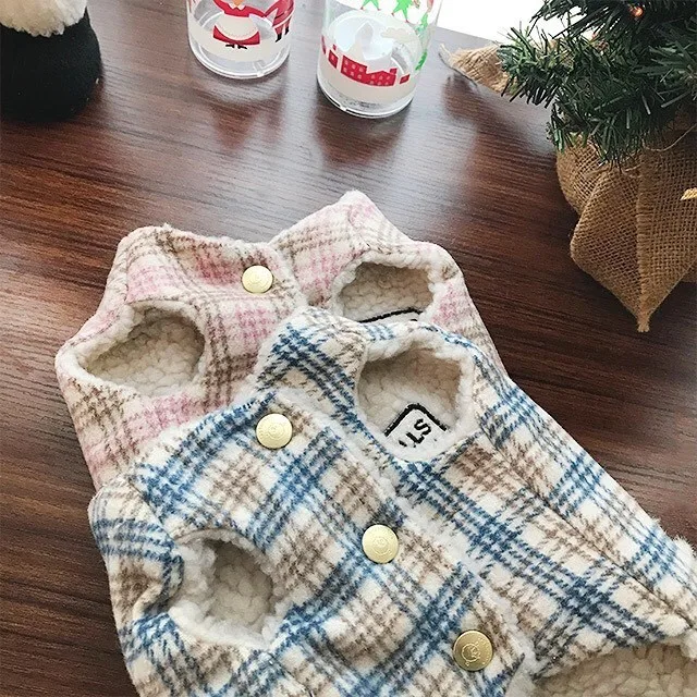 Title 4, New Vest Style Cat Clothes Winter Sleeveless Ke...