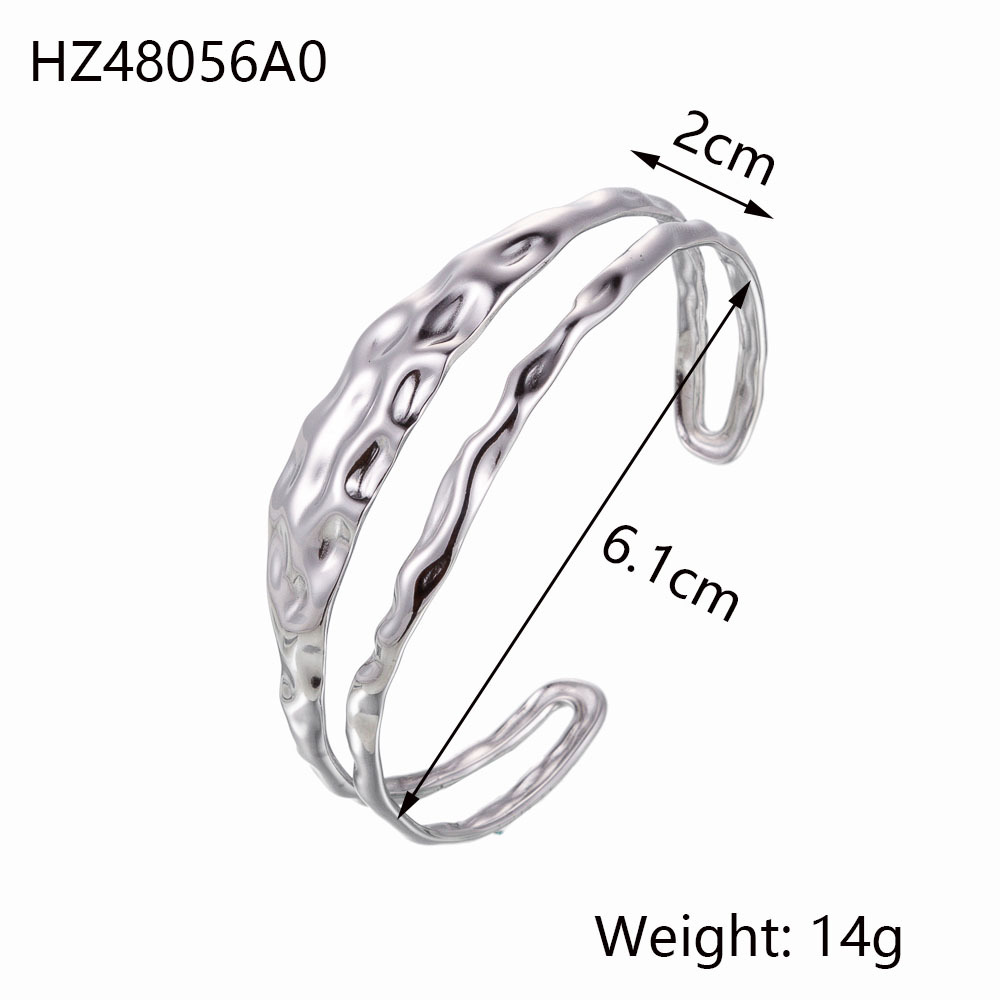Womens Fashionable Vintage Stainless Steel Bracelet
