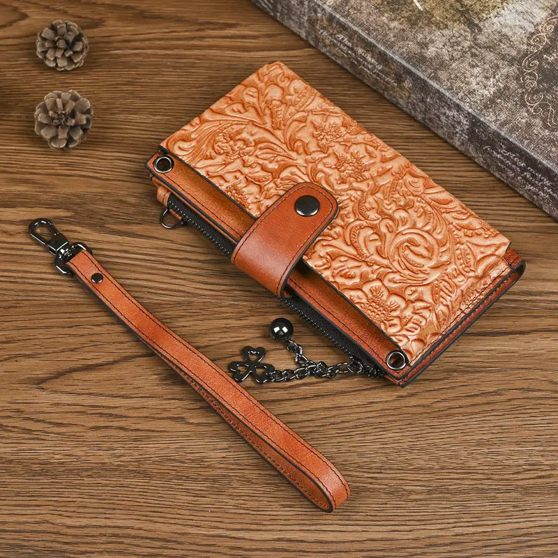 New Retro Long Wallet