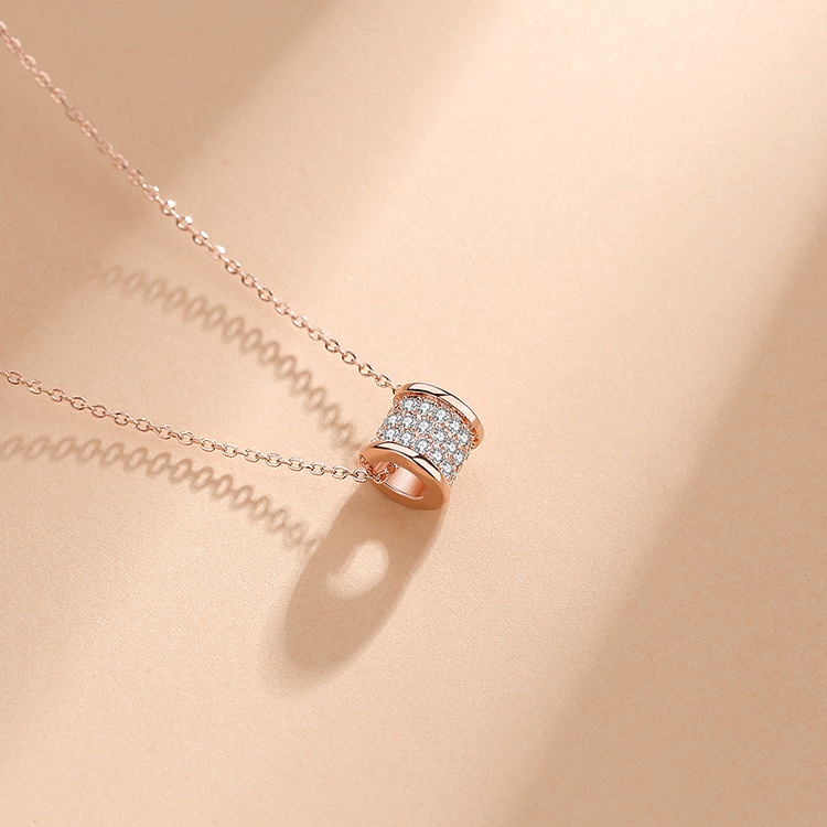 S925 Silver Small Waist Necklace Women's Korean-style Simple