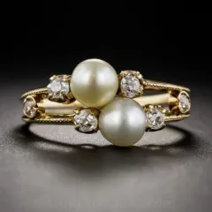 Retro Simple And Exaggerated Personality Female Ring - Gold - View 1