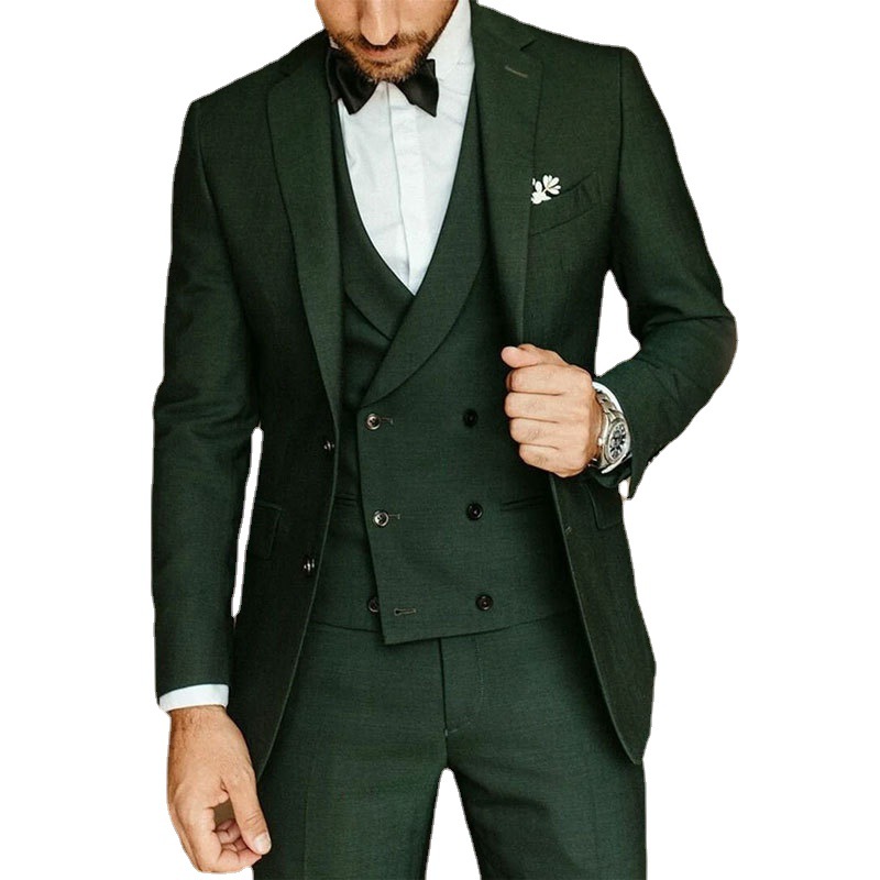 Men's Swallowtail Party Suit Slim Jacket - Image 4