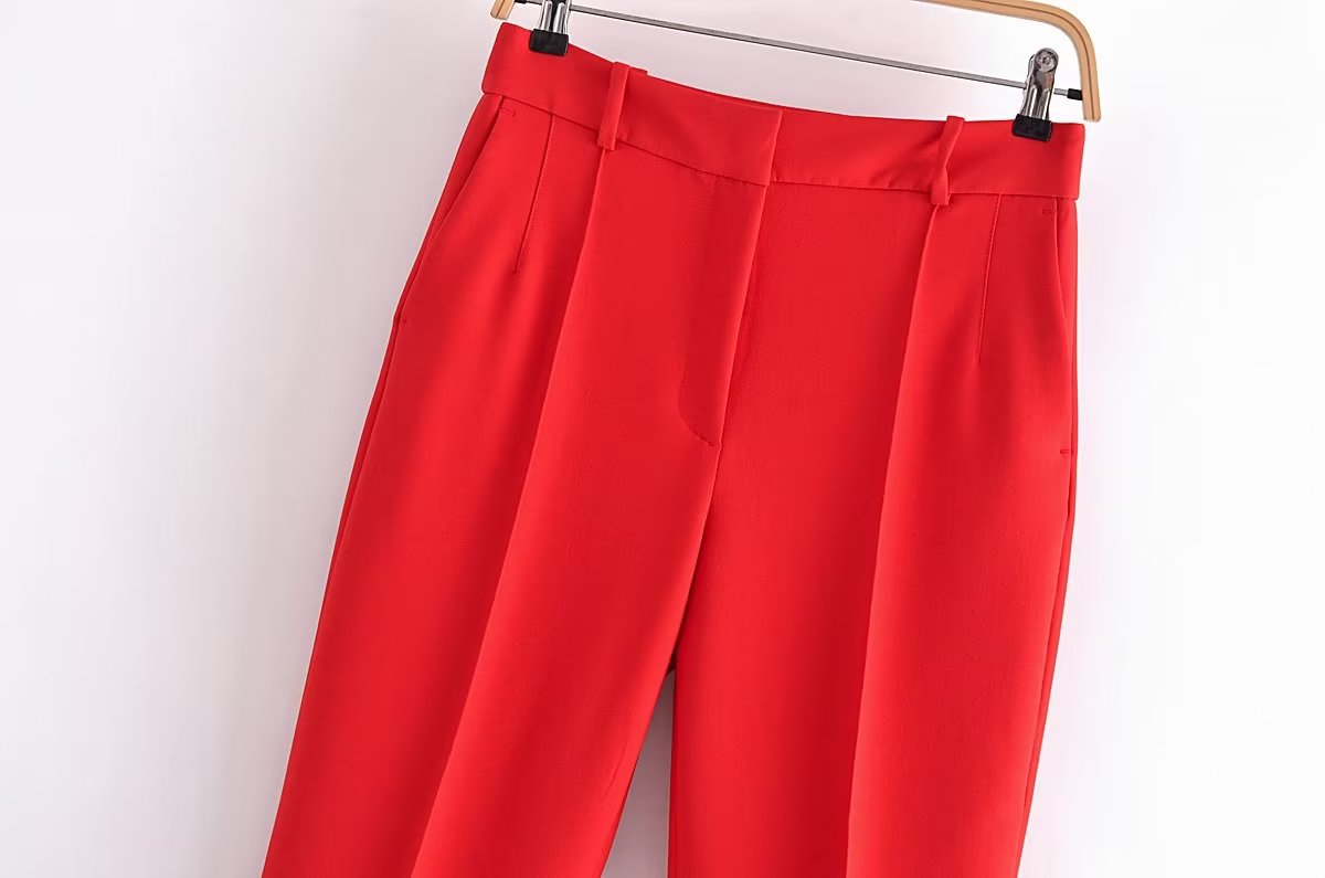 Autumn Female Suit Coat High-waisted Trousers Suit