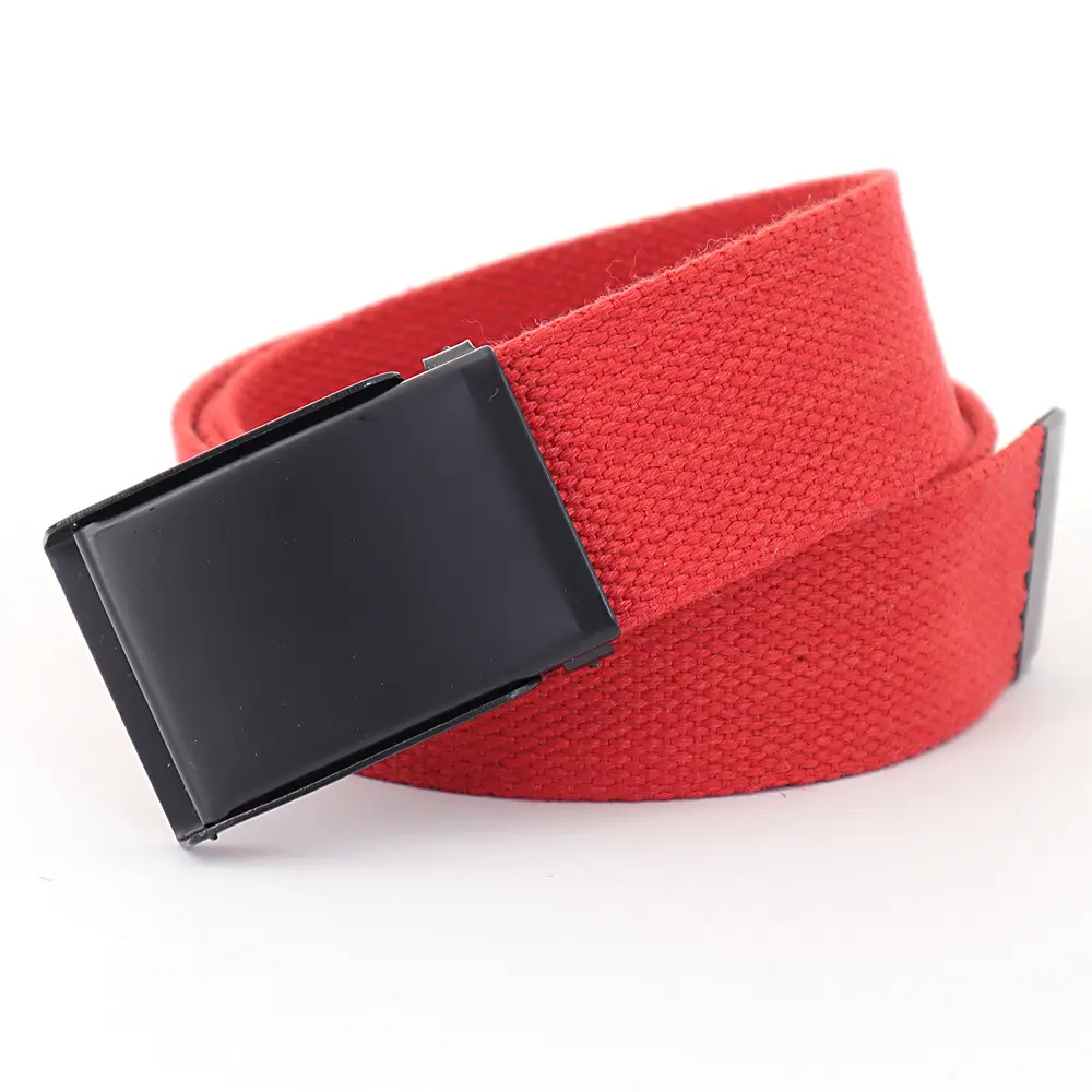 Men's Casual Canvas And Denim Belt