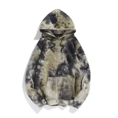 Dark Style Tie-dye Gradient Colour Style Hoodie Sweater - Gradient 05-4Xl - View 1