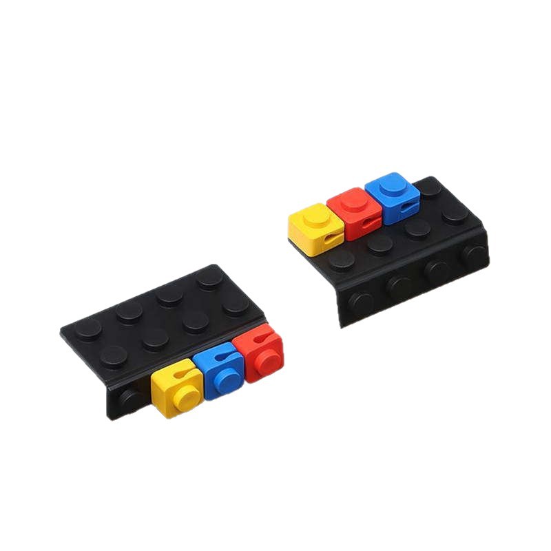 Modular Building Block Cable Organizer for Desk, Creative Cord Management 5