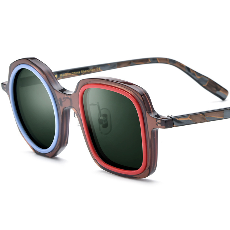 Casual Fashion Women's Board Irregular Sunglasses - Image 4