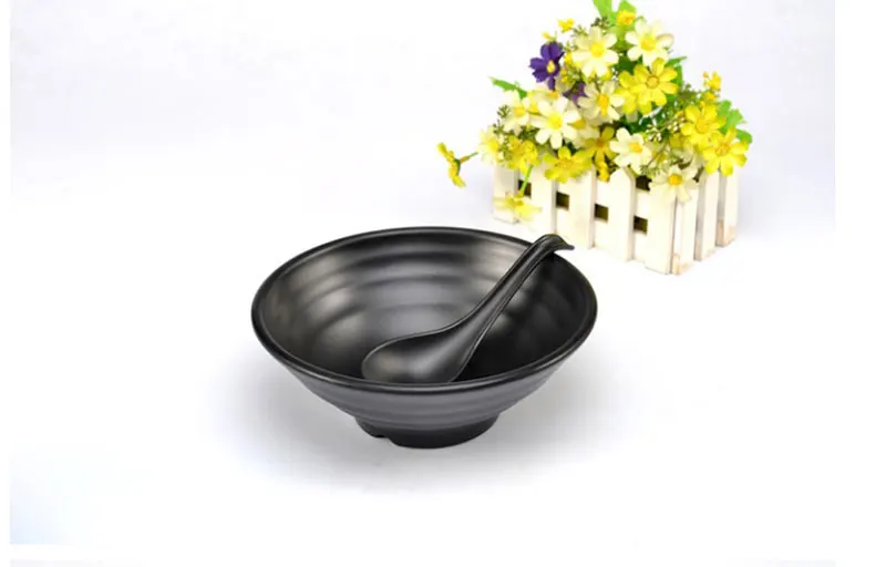 Title 3, Plastic Ramen Bowl for Noodles. Lightweight, du...