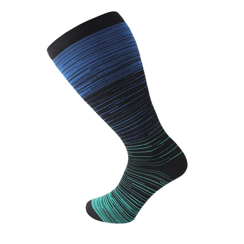 Fat Socks Colorful Blue