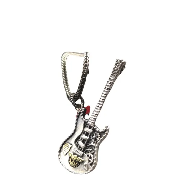 Fashion Creative Personality Retro Guitar Pendant Single Pendant - Shop at LoveMi