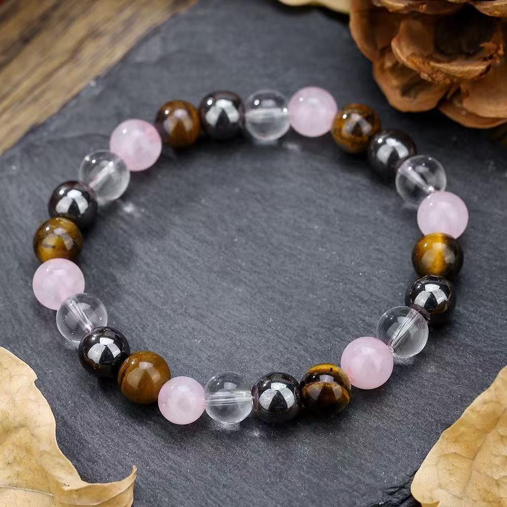 Lapis Lazuli Tiger Eye Bead Bracelet