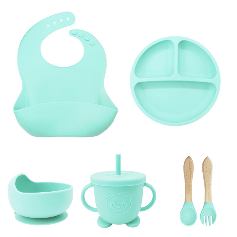 6 Pieces Mint Green