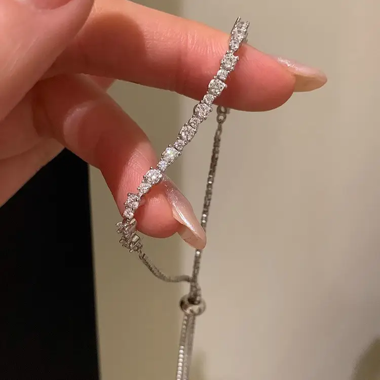 Women's Zircon European And American Pop-up Bracelet