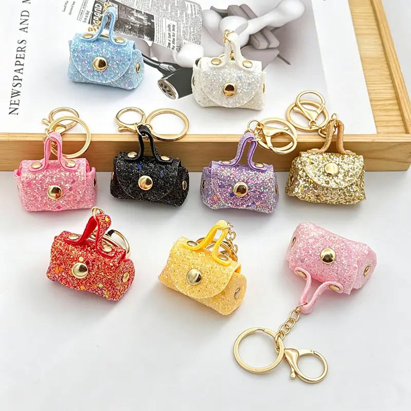 New Minimalist Mini Coin Purse Keychain Pendant