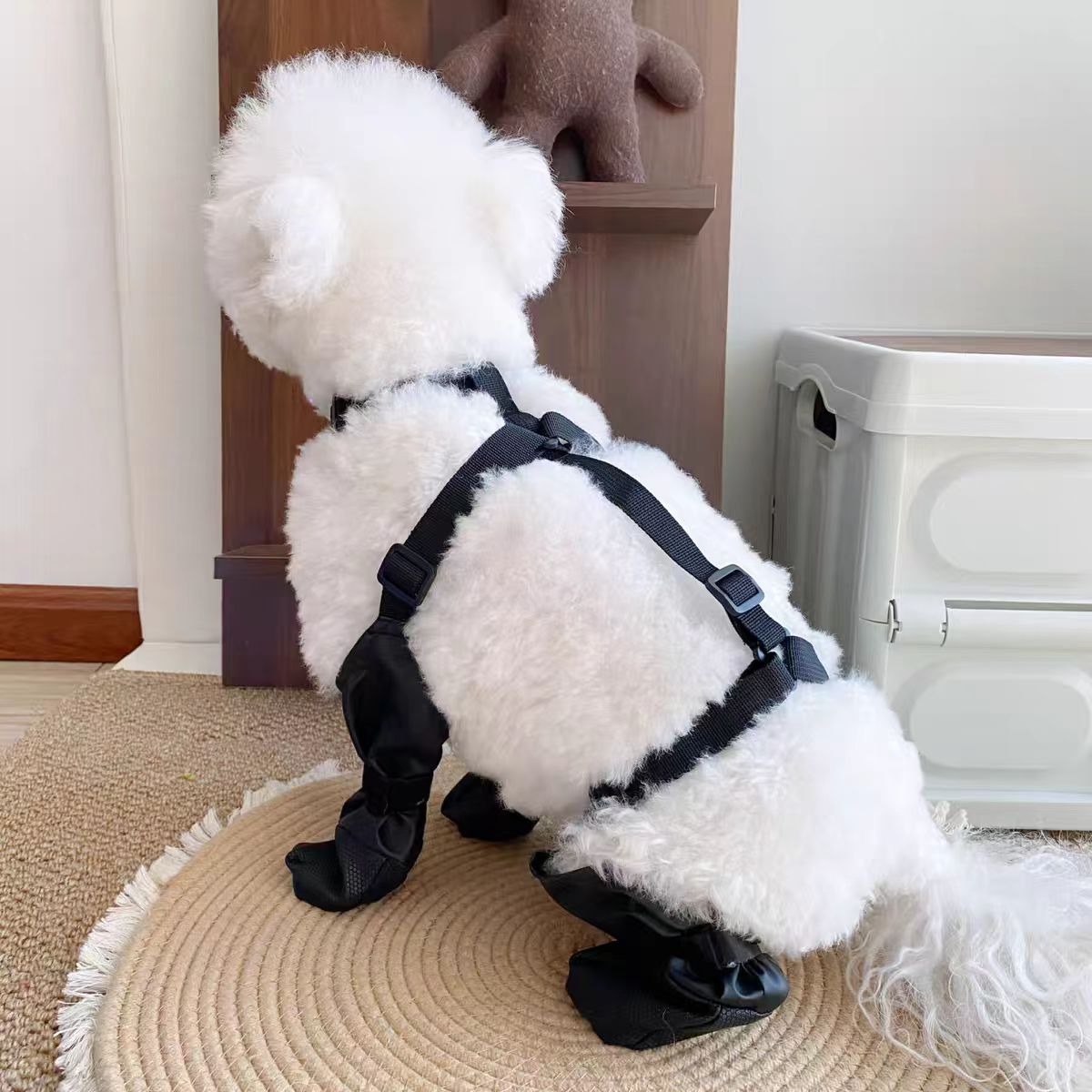 Lightweight Comfortable Four-season Pet Shoes For Outdoor Wear