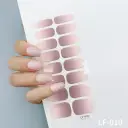 Manicure Full Stickers Solid Color 16 Small Stickers European And American Simple Nails view 15