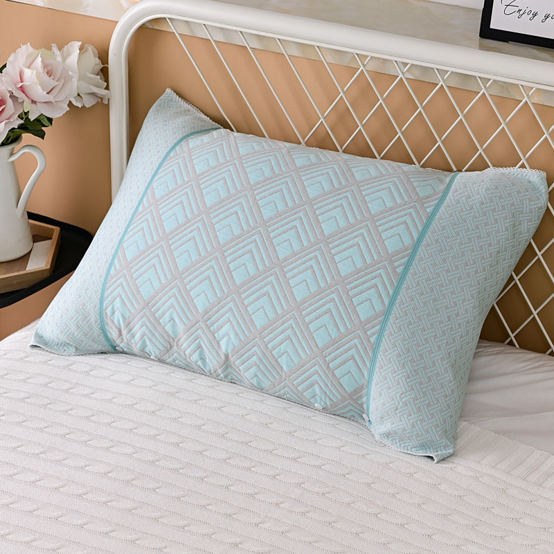 Tencel Pillowcase With Snap Buttons Magic Pillow Cover Gauze Towel