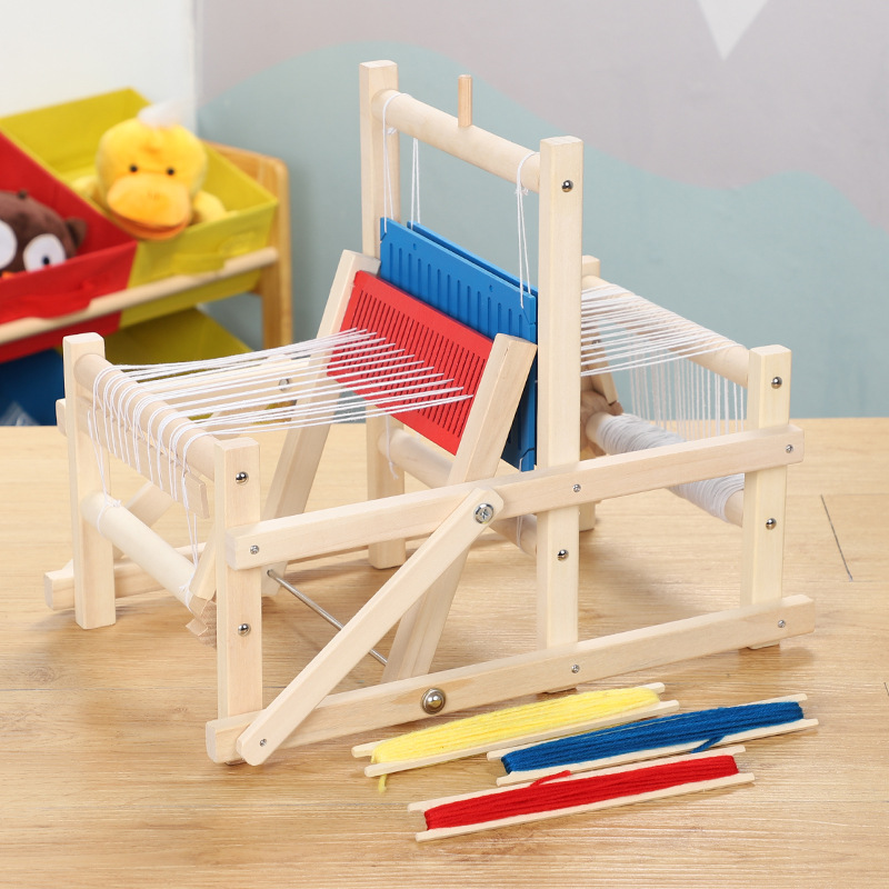 Wooden Handmade Loom Weaving Toy