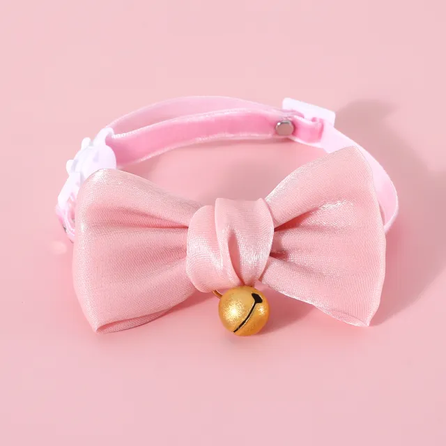 Pet Wool Cartoon Colored Bud Hat Pearl Powder Bow - Shop at LoveMi