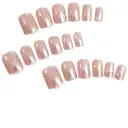 Wear Nail Tip Electroplating Removable Fake Nail Patch Finished Product view 16