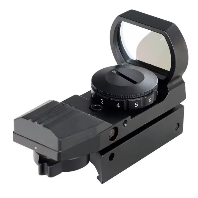 Four dot Red Dot 20mm Slot Holographic Sight High definition Telescope Model Slingshot Toy 20Mm Rail - Shop at LoveMi