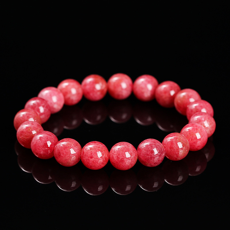 Cherry Blossom Rain Rose Quartz Bracelet For Women