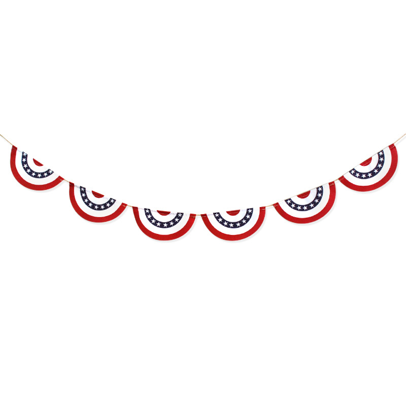 DFI037 Semicircle Hanging Flag