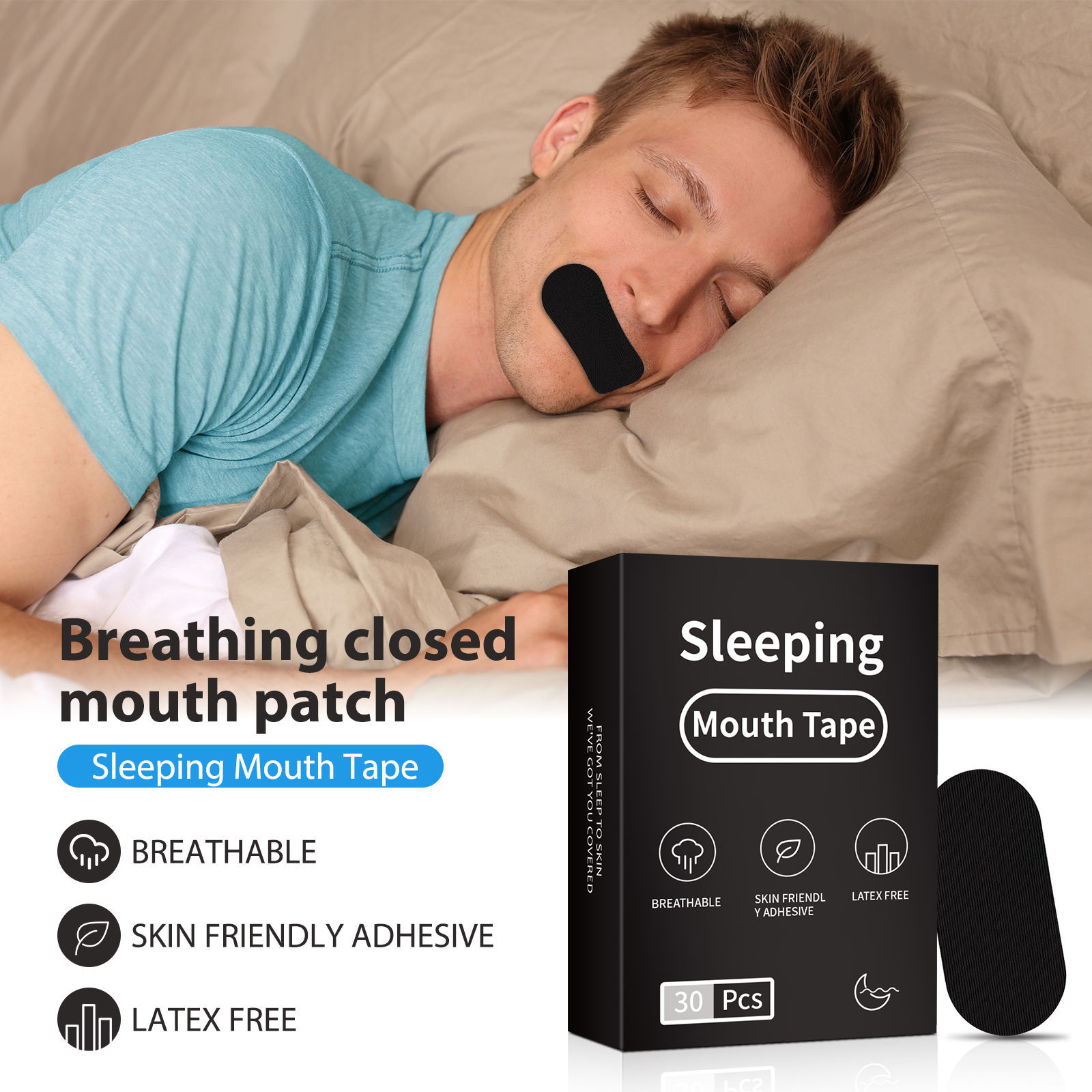 Non-standard Children Breathing Patch Anti-snoring