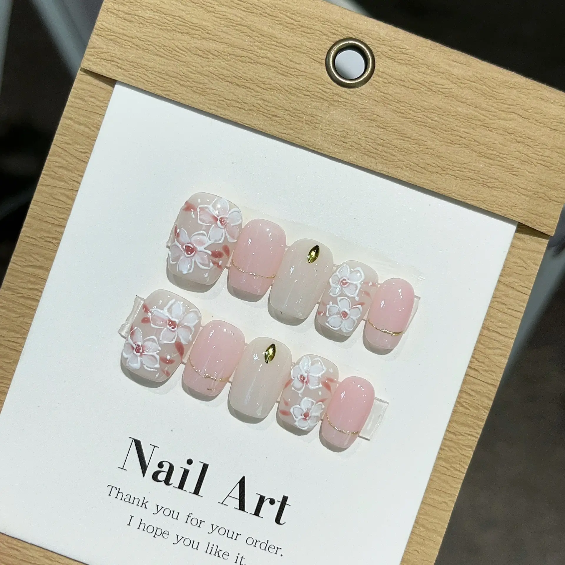 Handmade Nail Stickers To Create A Refined Complexion-enhancing And Elegant Look