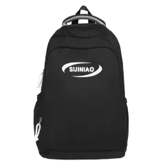 Sports And Leisure Fashion Campus Backpack - Black - View 1