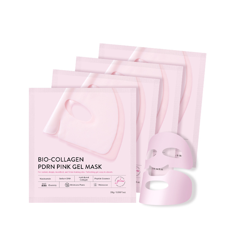 Collagen Face Mask Separate Upper And Lower Face Pieces
