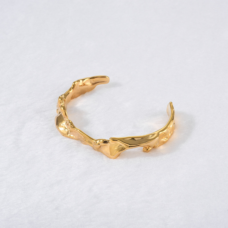 European And American Retro Bracelet Burning Lava Irregular