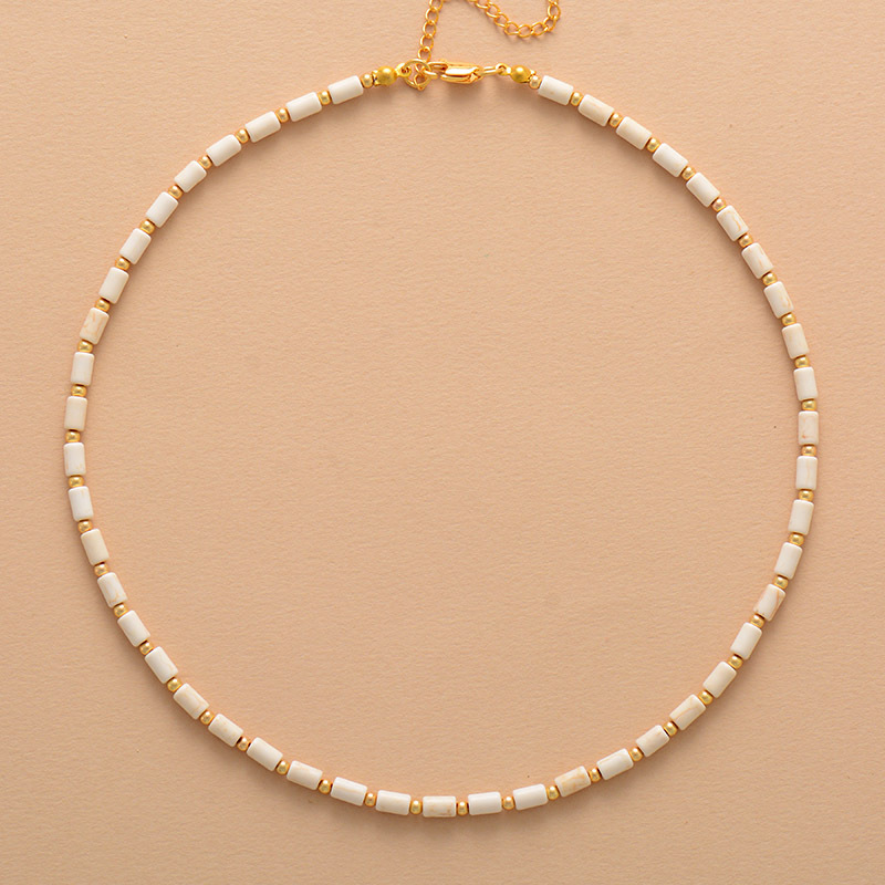 Japanese And Korean-style Trendy Jewelry Natural Stone Clavicle Necklace