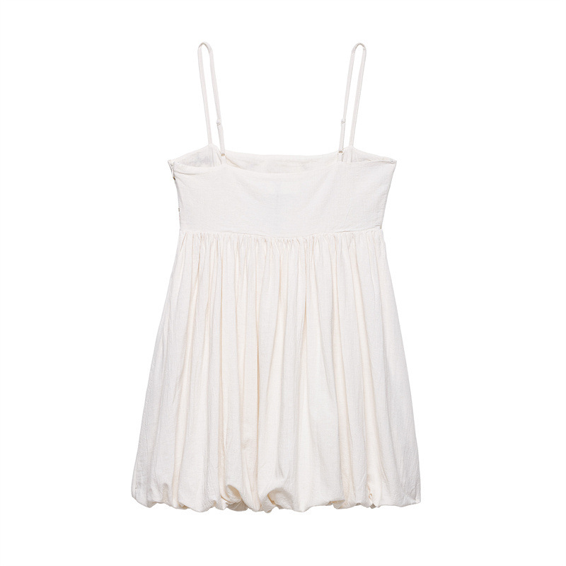 Simplicity Embroidery Short Sling Dress