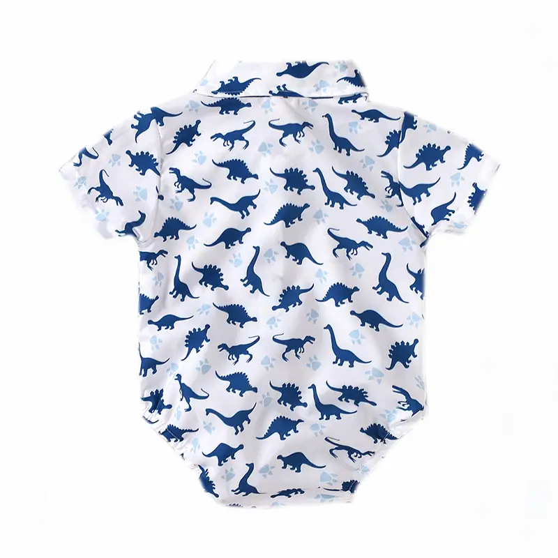 Baby Boy Summer New Short Sleeved Kazakhstan Shorts Suit Boy European And American Gentleman Dress