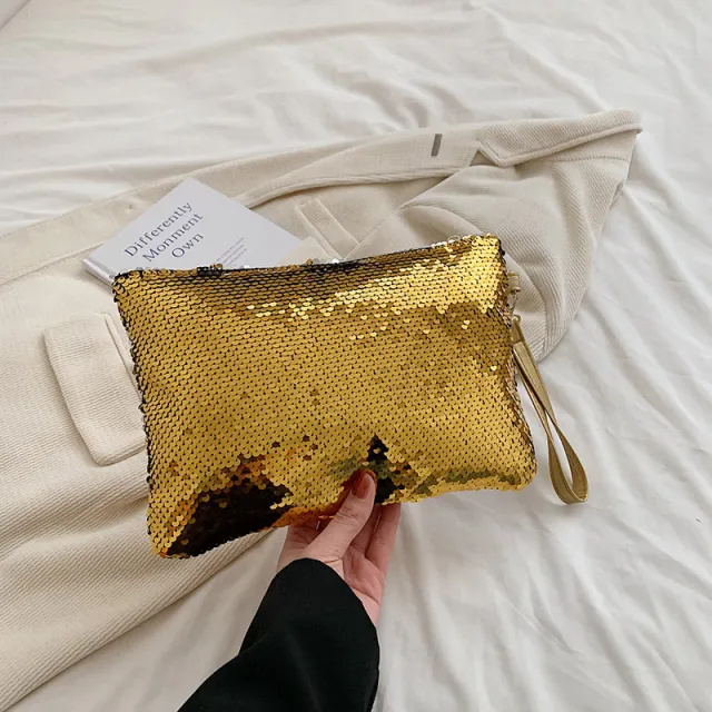 Popular Women's Bags Sequin Bag Elegant Portable Gold - Shop at LoveMi
