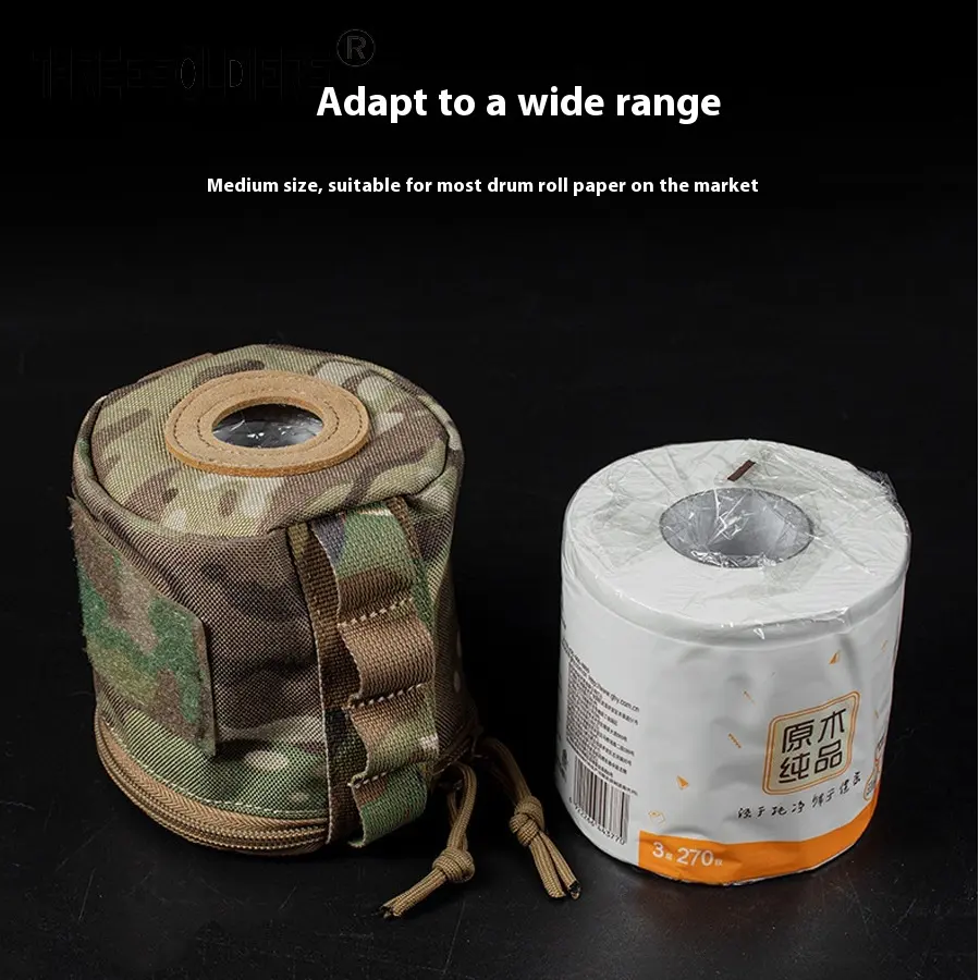 Outdoor Camping Tissue Storage Hiking Backpack Waist