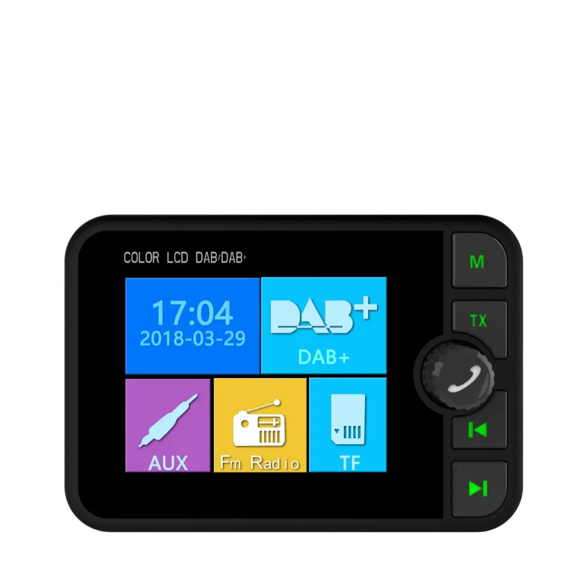 European Station Popular Color Screen Car DAB