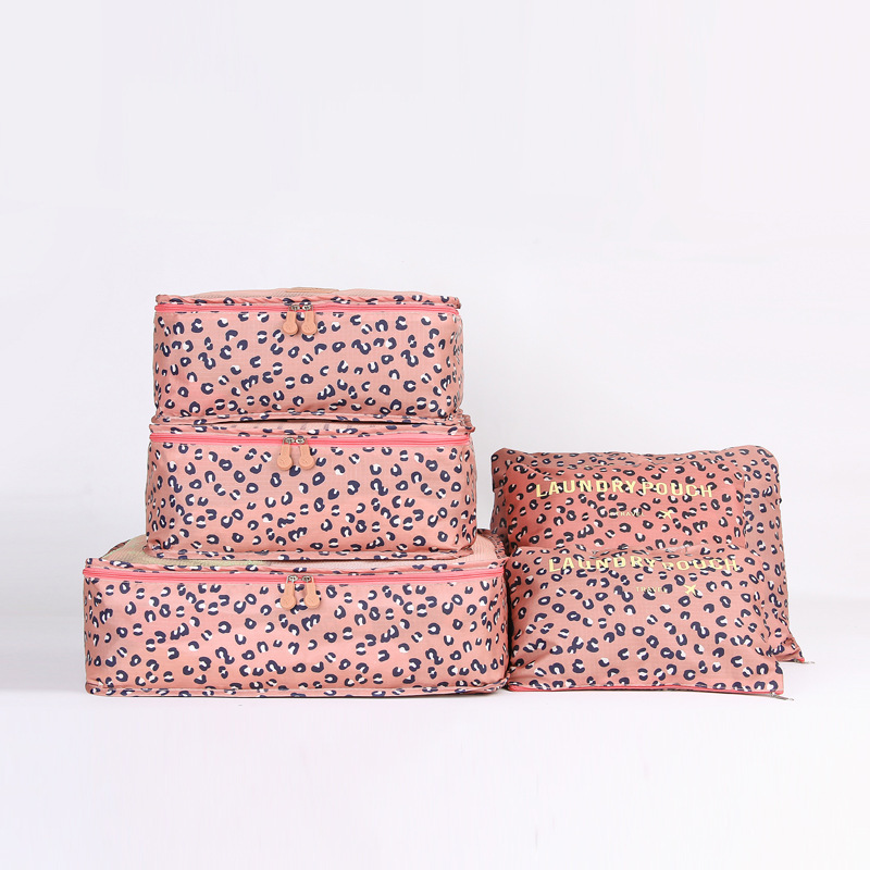 Printed Travel Organizer Set Of Six